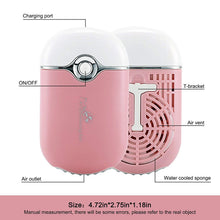 Load image into Gallery viewer, USB Eyelash Dryer Fan for Lash Extension Air Conditioning Blower Eyelash Fan Nail Polish Grafted Eye Lashes Dedicated Glue Dryer