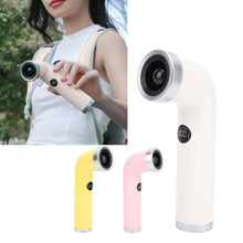 Load image into Gallery viewer, Bladeless Handheld Cooling Fan Digital Display Rechargeable Handheld Bladeless Fan Push Button with Type C Interface for Travel