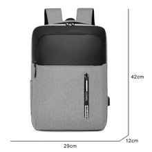 Load image into Gallery viewer, Backpack For Men Multifunctional Business Notebook Backpack USB Charging Waterproof Men's Backbag Casual Bag 15.6 Inches