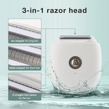 Load image into Gallery viewer, Hair Removal Machine Trimmer For Women Knife Tip Waterproof Whole Body Washable Armpit Hair And Leg Hair Without Black Spots