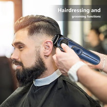 Load image into Gallery viewer, Men's Hair Trimmer Adjustable Usb Rechargeable Electric Beard Carbon Steel Men Professional Trimmer Home Styling