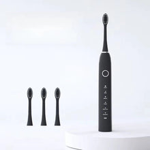 Load image into Gallery viewer, Smart Sonic Electric Toothbrush Teeth Whitening Ultrasonic Vibration Oral Cleaner Tooth Care IPX7 Waterproof Replacement Heads