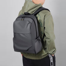 Load image into Gallery viewer, Business Men's Backpack Zipper Design 15.6 Inches Laptop Bag For Male Nylon Cloth Wear-resistant Waterproof Casual Rucksack