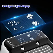 Load image into Gallery viewer, 3000mAh Long Life Air Cooler Portable Office Desktop Air Conditioner Fan LED Smart Silent Cooling Fan Home Humidifier Fan