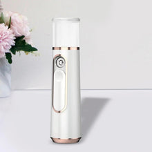Load image into Gallery viewer, Mini Nano Facial Mister Face Steamer Moisturizing Refreshing Cooler for Travelling Office Home Skin Care Eyelash Extensions
