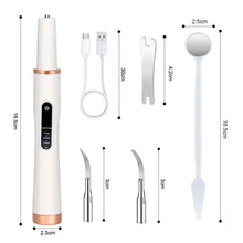 Load image into Gallery viewer, Dental Scaler Ultrasonic Tooth Cleaner Stone Removal Electric Sonic Plaque Remover for Teeth Stain Tartar Calculus whitening