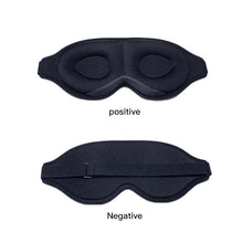 Load image into Gallery viewer, 3D Portable Soft Eye Mask Black Fast Sleeping Eye Shade Cover Eye Masks Shade Patch Women Men Travel Sleeping Eye Mask