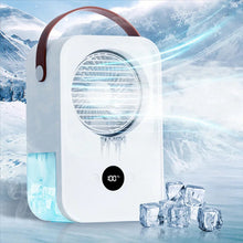 Load image into Gallery viewer, Evaporative Air Conditioner Portable Air Cooler Powerful 4-Speed Quiet 650 ML Water Tank,Display Desktop Cooling Fan