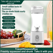 Load image into Gallery viewer, 380ML Portable Blender For Smoothies Juices And Shakes 4000Mah Mini Blender For Home&Travel