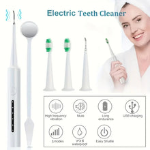 Load image into Gallery viewer, Electric Teeth Whitening Dental Calculus Scaler Plaque Coffee Stain Tartar Removal High Frequency Sonic Toothbrush Teeth Cleaner