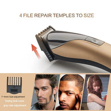 Load image into Gallery viewer, Multifunction Men's Electric Hair Trimmer Clipper Beauty Beard shaper Shavers Cordless Nose Hair Trimmer rechargeable Men Shaver