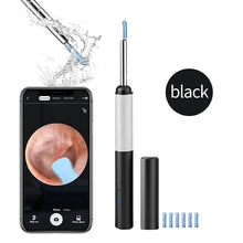 Load image into Gallery viewer, Wireless Otoscope 3.5mm Ultra-Thin WiFi Ear Scope Camera with Earwax Removal Tool Ear Cleaner with Gyroscope For IOS Android