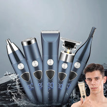 Load image into Gallery viewer, Beard Trimmer For Men Electric Hair Clipper Cordless Mens Grooming 5 In 1 Kit Hair Trimmer & Mustache Trimmer & Nose Durable