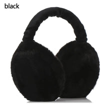 Load image into Gallery viewer, Fashion Autumn Winter Earmuffs Women Men Ear Warmer Plush Solid Color Adjustable Foldable Ear Muffs Earflap Earmuffs
