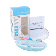 Load image into Gallery viewer, Electric Baby Nail Trimmer Kids Scissors Infant Nail Care Safe Nail Clipper Cutter For Newborn Nail Trimmer Manicure