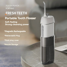 Load image into Gallery viewer, Water Floss Oral Irrigator Rechargeable Portable Dental Water Jet Home Travel Electric Tooth Cleaning Device