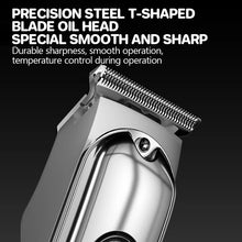 Load image into Gallery viewer, Cordless Hair Trimmer Mini Hair Cutting Kit with 6 Guide Combs Portable USB Rechargeable Haircut Clippers for Men Women Kids