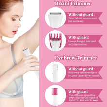 Load image into Gallery viewer, Electric 5 In 1 Hair Removal Shaving Machine Women Mini Trimmer Razor Bikini for Female Face Eyebrow Underarm Clipper Epilator
