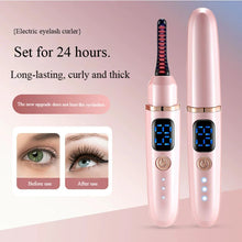 Load image into Gallery viewer, Heated Electric Eyelash Curler, Portable with Power Display for Long-Lasting Curl & Quick Styling