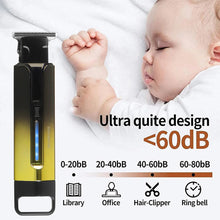 Load image into Gallery viewer, Electric Hair Clipper UBS Rechargeable Cordless Beard Trimmer Men Powerful Electric Hair Clipper Trimming Tool