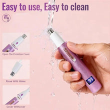 Load image into Gallery viewer, Nose & Eyebrow Hair Trimmer For Men & Women - USB Rechargeable Facial Trimmer, Painless And Easy Clean Beauty Kit