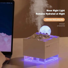 Load image into Gallery viewer, Aroma Diffuser Cool Mist Humidifier LED Moon Lamp Essential Oil Aroma Diffuser And Night Light