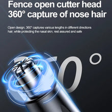 Load image into Gallery viewer, Electric Nose Hair Trimmer Hair Shaving Tool Portable Nose Machine Shaver Clipper Cutter And Ear Razor Trimmer For Men And Women