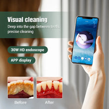 Load image into Gallery viewer, Electric Visual Teeth Whitening Dental Scaler for Teeth Calculus Plaque Tartar Remover Sonic Teeth Cleaner with Camera Oral Care