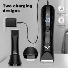 Load image into Gallery viewer, Full Body Hair Trimmer With Base Ceramic Steel Cutter Head Body Shaver IPX7 Waterproof Bikini Body Ball Trimmer