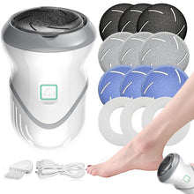 Load image into Gallery viewer, Portable Electric Vacuum Adsorption Foot Grinder Electronic Foot File Pedicure Tools Callus Remover Feet Care Sander