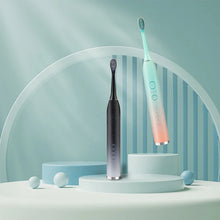 Load image into Gallery viewer, Student Party Ultrasonic Electric Toothbrush Adult USB Rechargeable 7 Level Waterproof Multi-Position Brush Head