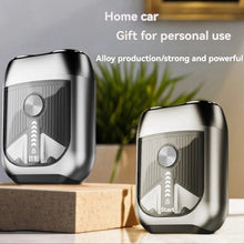 Load image into Gallery viewer, Electric Shaver Rechargeable Aluminum Alloy Magnetic Double Head Shaver IPX7 Waterproof Portable Men Beard Trimmer
