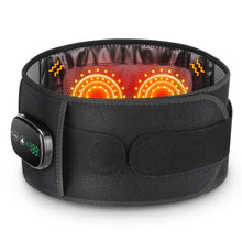 Load image into Gallery viewer, Electric Heating Waist Massager Vibration Hot Compress Lumbar Brace Belt Waist Massage Back Support Relax Set