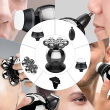 Load image into Gallery viewer, Pro Wet Dry Electric Shaver For Men Beard Hair Trimmer Face Electric Razor Rechargeable Bald Head Shaving Machine LCD Display