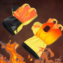 Load image into Gallery viewer, Electric Heated Gloves Fingerless Rechargeable Winter Gloves Thermal Cold Weather Gloves for Men Women