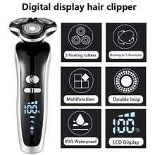 Load image into Gallery viewer, New Electric Shaver For Men 4D Electric Beard Trimmer USB Rechargeable Professional Hair Trimmer Hair Cutter Adult Razor For Men