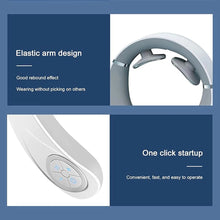 Load image into Gallery viewer, Neck Hot Compress Pulse Massager-5 Massage Modes 2 Massage Heads 16 Intensities Deep Kneading and Charging Portable