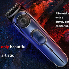 Load image into Gallery viewer, Men's Hair Trimmer Adjustable Usb Rechargeable Electric Beard Carbon Steel Men Professional Trimmer Home Styling