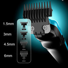 Load image into Gallery viewer, Hair Clipper Professional Electric USB Rechargeable Barber Trimmer Cordless Trimmer Hair Cutting Machine