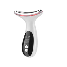 Load image into Gallery viewer, Electric Neck Beauty Device Firming and Lifting Lighten Neck Lines Sonic Vibration Warm Neck Massager Facial Rejuvenation