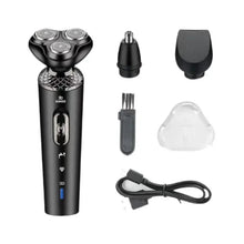 Load image into Gallery viewer, Electric Shaver 3 in 1 Multifunctional Portable Waterproof Men Smart Trimmer Shaver Type-C Charging Rotary Machine Razor