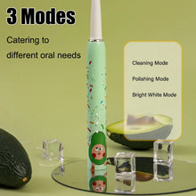 Load image into Gallery viewer, Children Sonic Electric Toothbrush With 4 Replace Brush Heads Kids Cartoon Toothbrush Ultrasonic Electric Toothbrush Waterproof