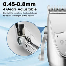 Load image into Gallery viewer, Hair Trimmer for Men Metal Body Hair Clipper LCD Digital Display Men's Oil Engraving Electric Razor Set