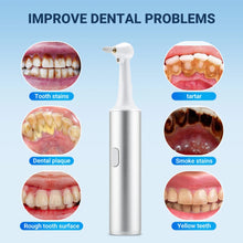 Load image into Gallery viewer, Electric Dental Teeth Polisher Teeth Cleaner Oral Calculus Cleaning Tool Stain Plaque Remover Tartar Teeth Whitening Kits