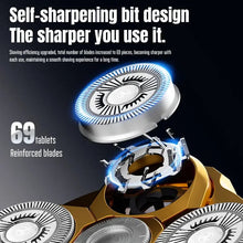 Load image into Gallery viewer, Electric Head Shaver - Fast Smooth Head Shaver Wet/Dry Shaving Anti-Pinch Rotary Electric Razor USB Rechargeable Cordless