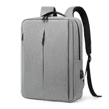 Load image into Gallery viewer, Men's Business Backpack For 15.6 Inches Laptop Portable Large Capacity Rucksack Multifunctional Male Bag Waterproof High Quality