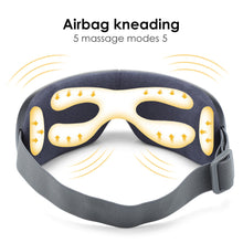 Load image into Gallery viewer, Smart Eye Massager 4D Air Pressotherapy Stress Relief Eye Care Instrument Face Massagers Hot Compress Bluetooth Music Vibrators