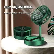 Load image into Gallery viewer, Small Fan Retractable USB Portable Mute ventilateur portable Multifunction Desktop Circulation Small Air Cooler Handheld Fan