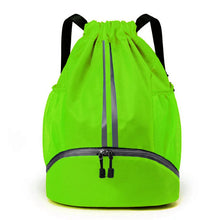 Load image into Gallery viewer, Outdoor Men Sports Bags Large Football Basketball Bag Gym Swimming Drawstring Bag Women Camping Waterproof Shoes Oxford Backpack