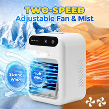 Load image into Gallery viewer, 3 In 1 Fan AIr Conditioner Household Small Air Cooler LED Night Light Portable Humidifier Air Adjustment Fan Office Home Fan New